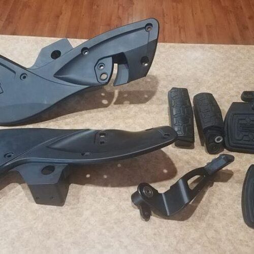 Used BRP Can-Am Spyder RT Foot Peg Support Castings