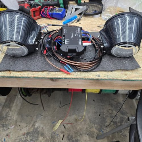 CanAm Ryker/Spyder DS18 Speakers And Amplier